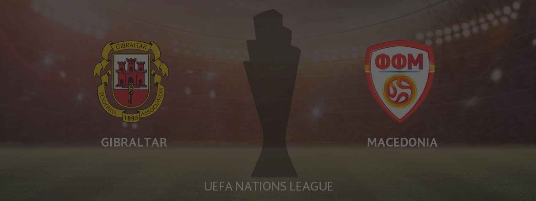 Gibraltar - Macedonia, UEFA Nations League