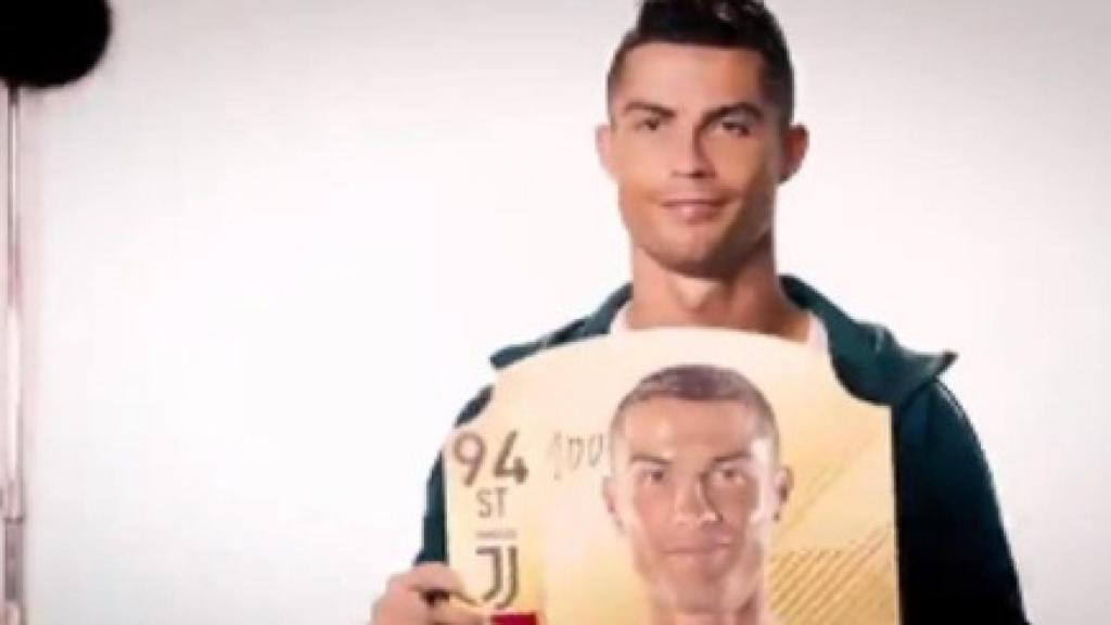 Cristiano se tacha el 94 y se pone un 100 en el FIFA 19