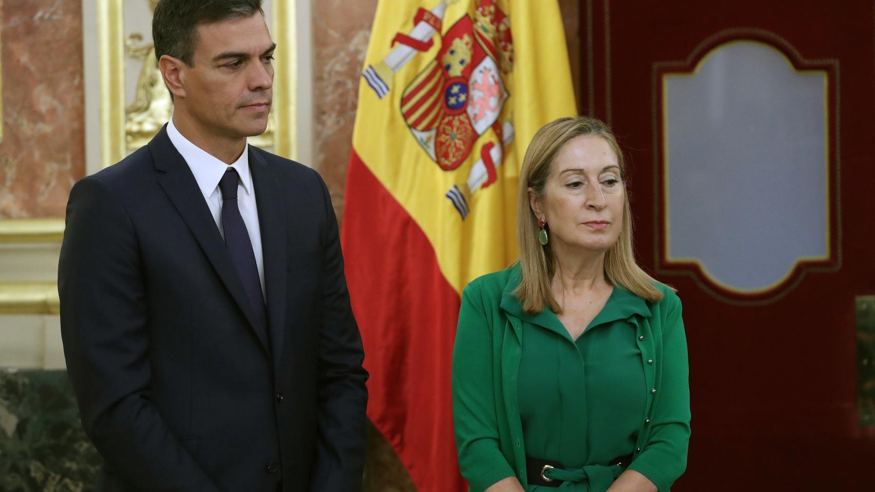 Sánchez y Pastor, en el Congreso de los Diputados.