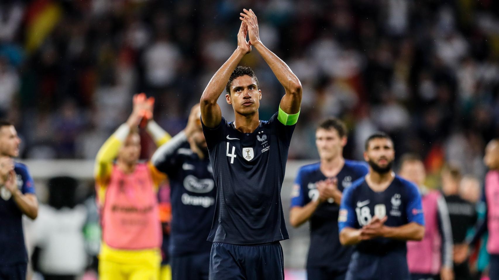 Varane tras el encuentro frente a Alemania