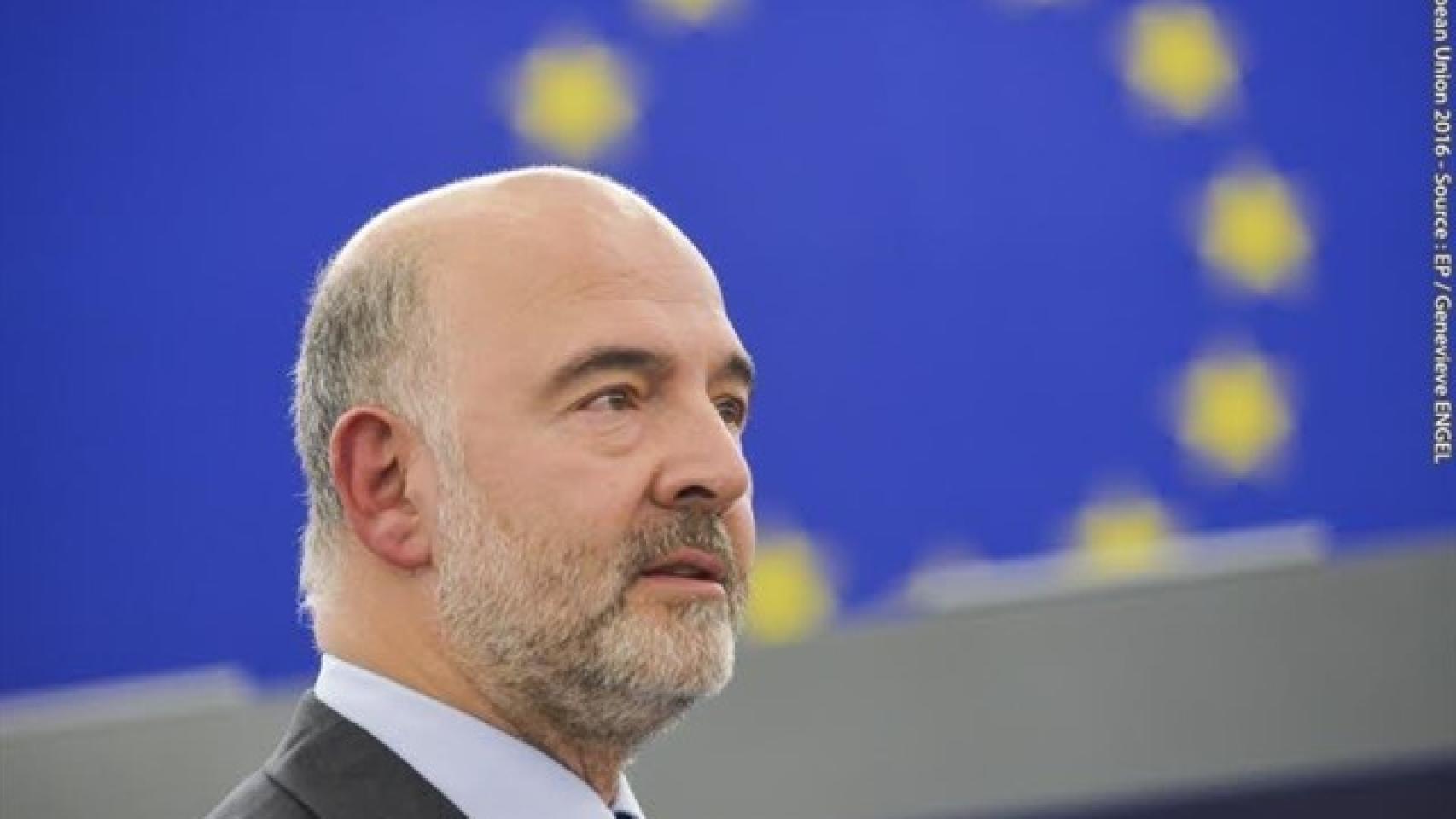 El comisario europeo de Asuntos Económicos, Pierre Moscovici.