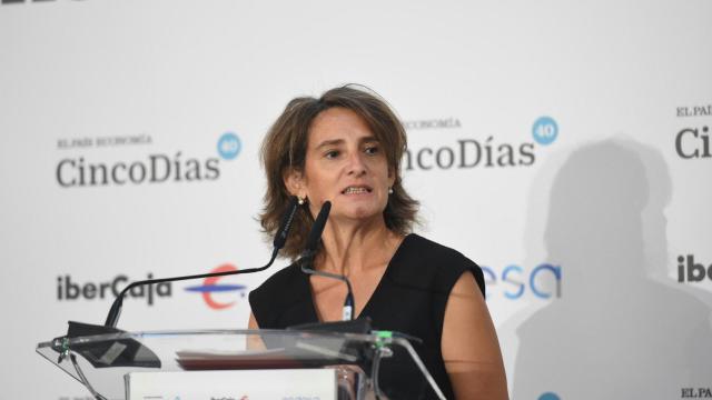 La ministra de Transición Energética, Teresa Ribera.