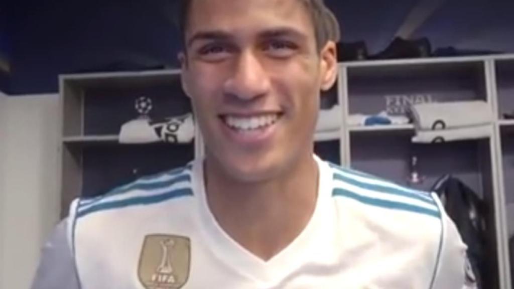 Varane habla sobre Bale