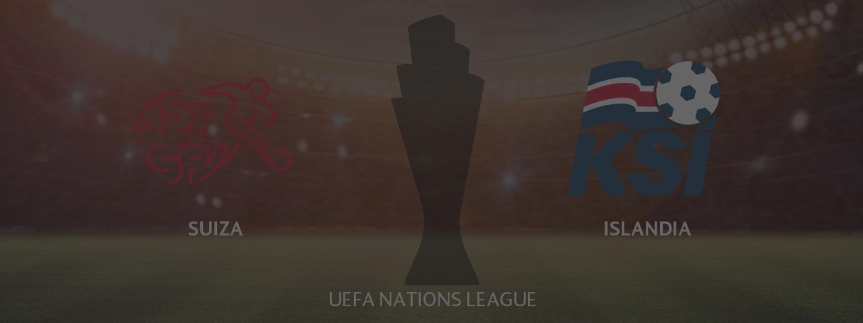 Suiza - Islandia, UEFA Nations League