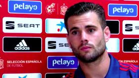 Nacho, durante una entrevista con la Selección