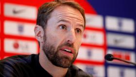 Gareth Southgate en rueda de prensa