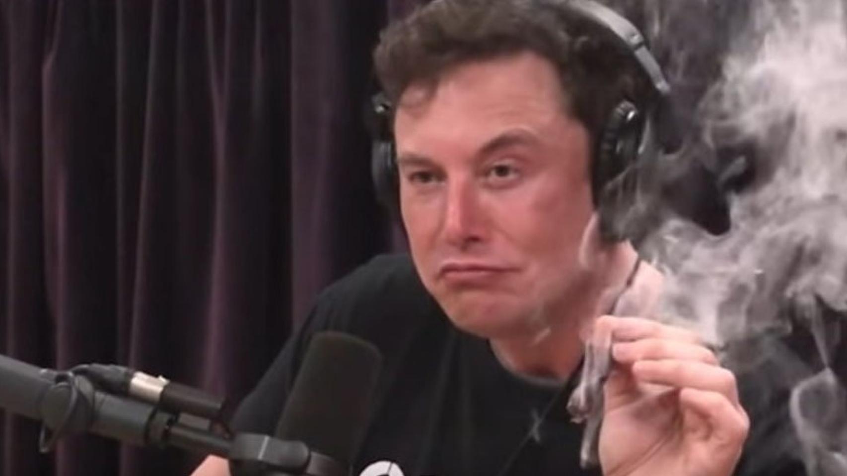 elon musk tesla spacex porro marihuana