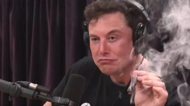 elon musk tesla spacex porro marihuana