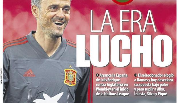 La portada del diario Mundo Deportivo (08/09/2018)
