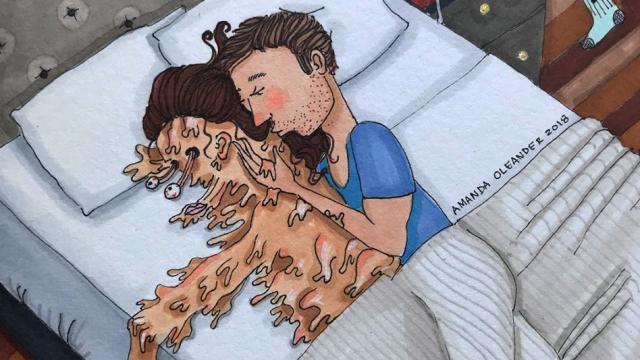 Esta ilustradora capta como nadie los dulces y no tan dulces momentos de una relación