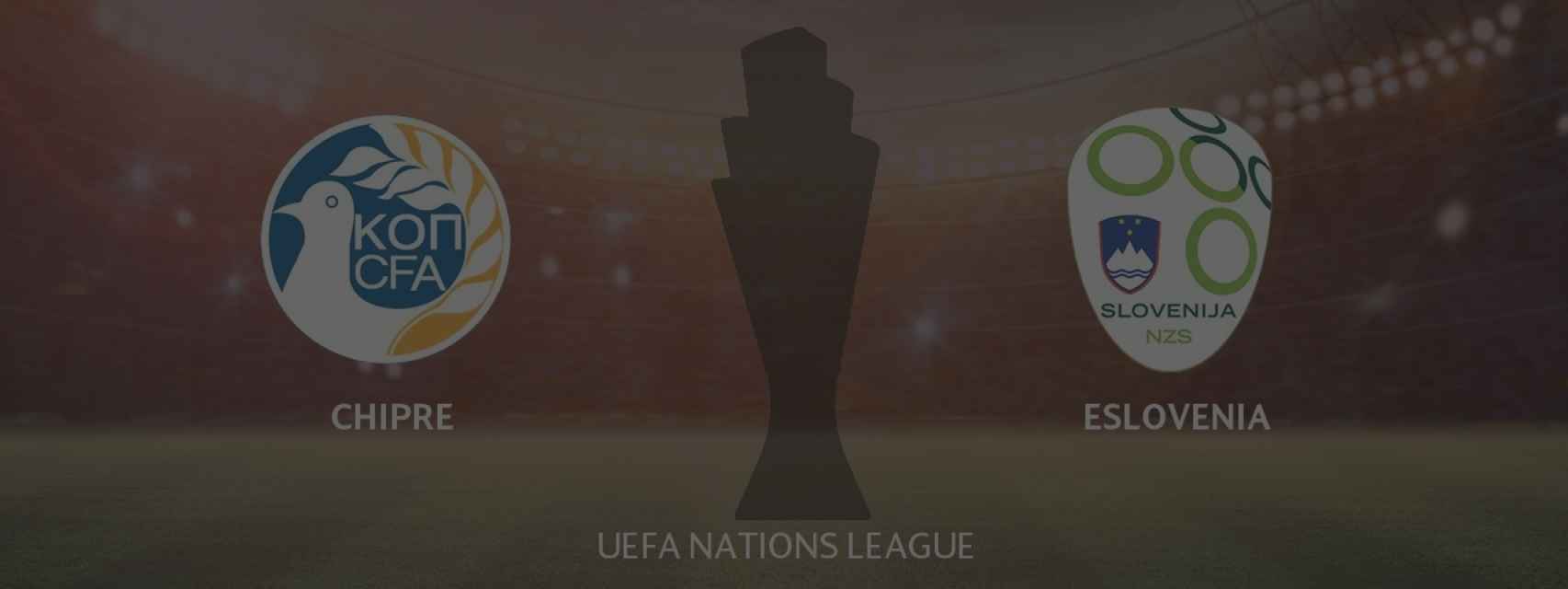 Chipre - Eslovenia, siga en directo el partido de la UEFA Nations League