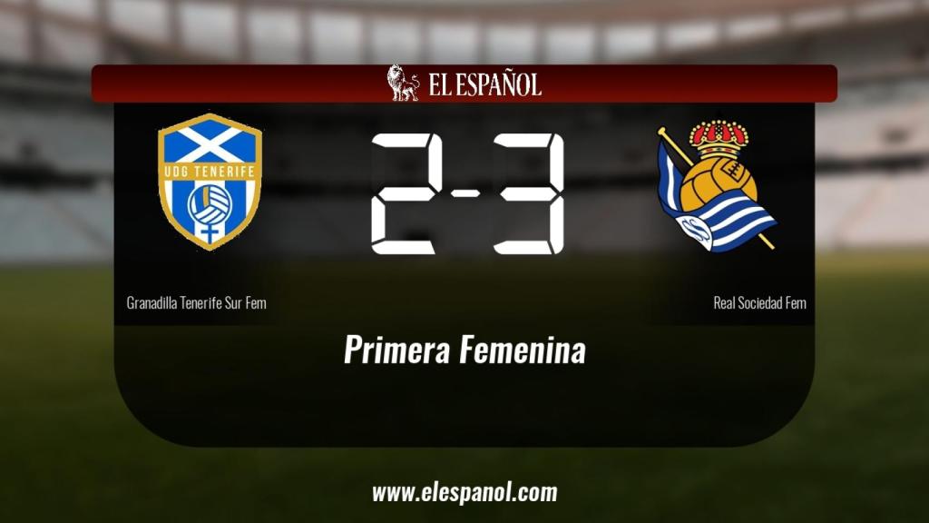 El Granadilla Tenerife Egatesa 2-3 Real Sociedad