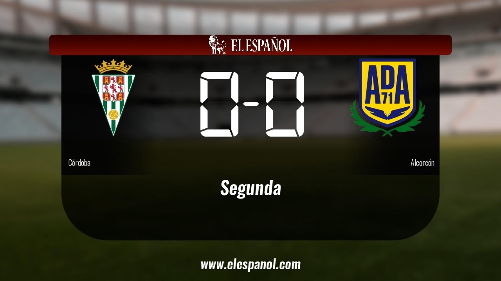 Empate, 0-0, entre el Córdoba y el Alcorcón