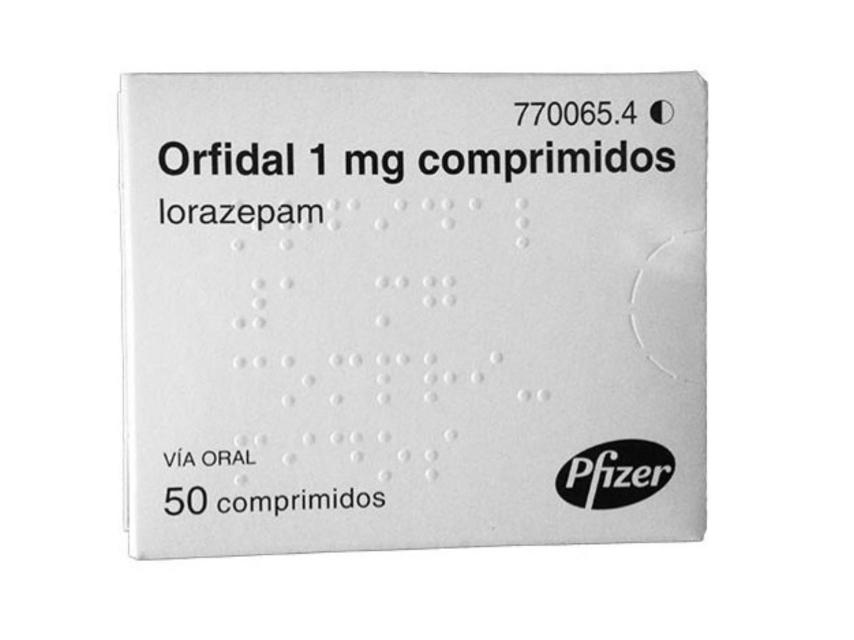 Caja de orfidal.