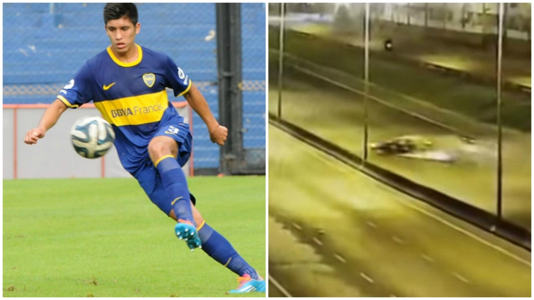 Nahuel Zárate y su terrible accidente