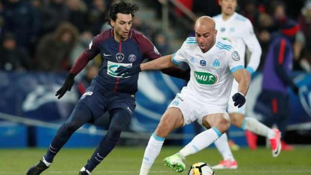 Abdennour ante el PSG.