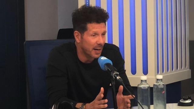 Simeone, en los estudios de COPE. Foto: cope.es