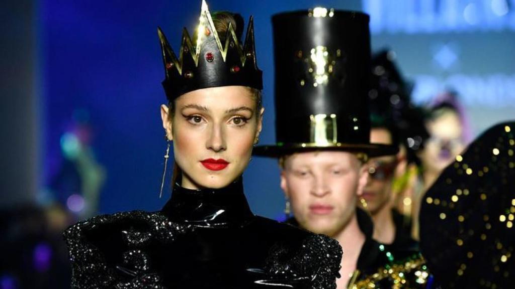 Desfile de The Blonds en la pasarela de Nueva York.