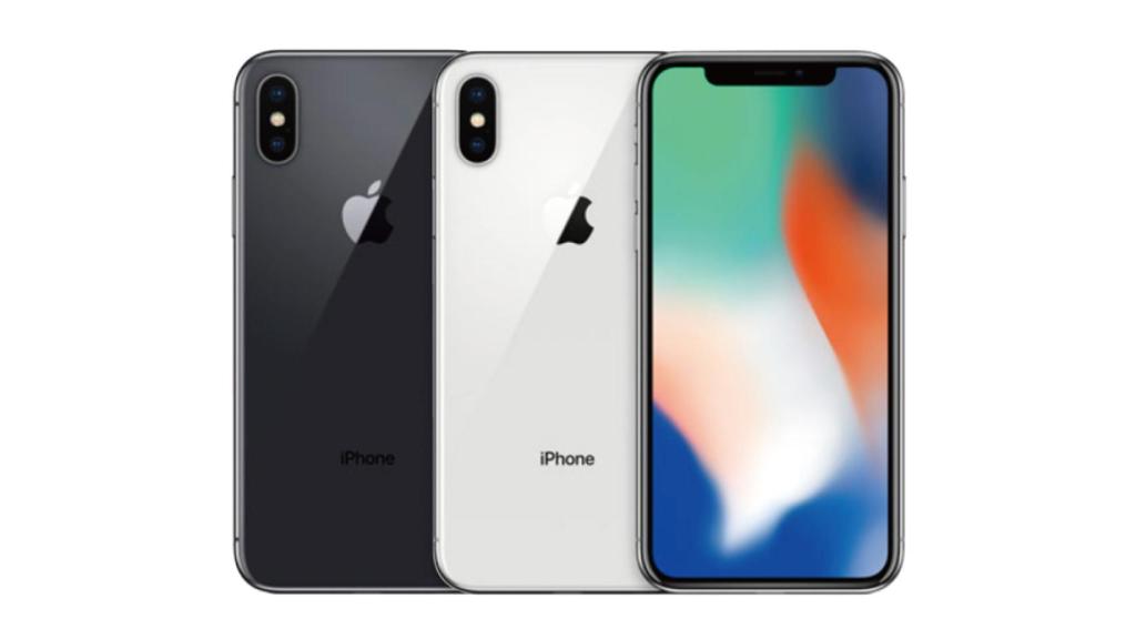 apple iphone x detras delante