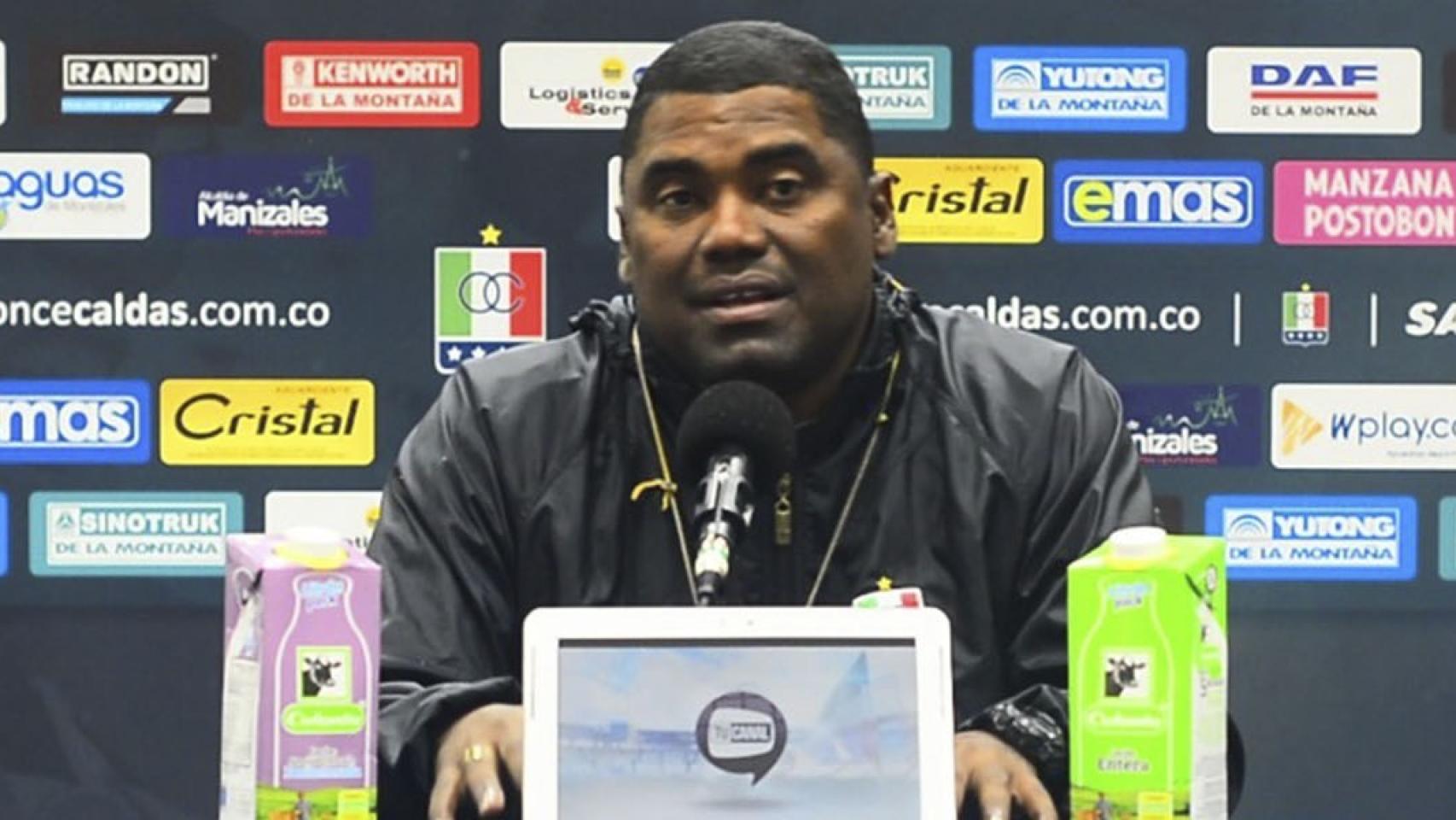 Hubert Bodhert, entrenador de Once Caldas. Foto: oncecaldas.com.co