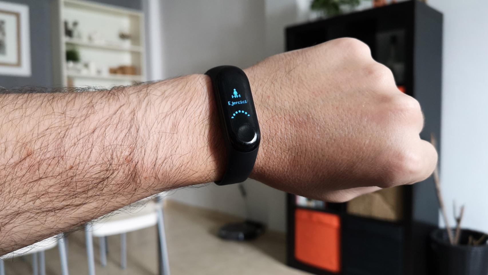 La Xiaomi Mi Band 3 se actualiza con una nueva función para ejercicios