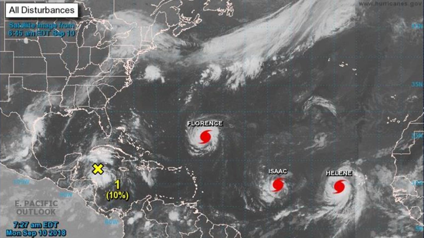 El huracán Helen puede llegar a España mientras Florence hace historia