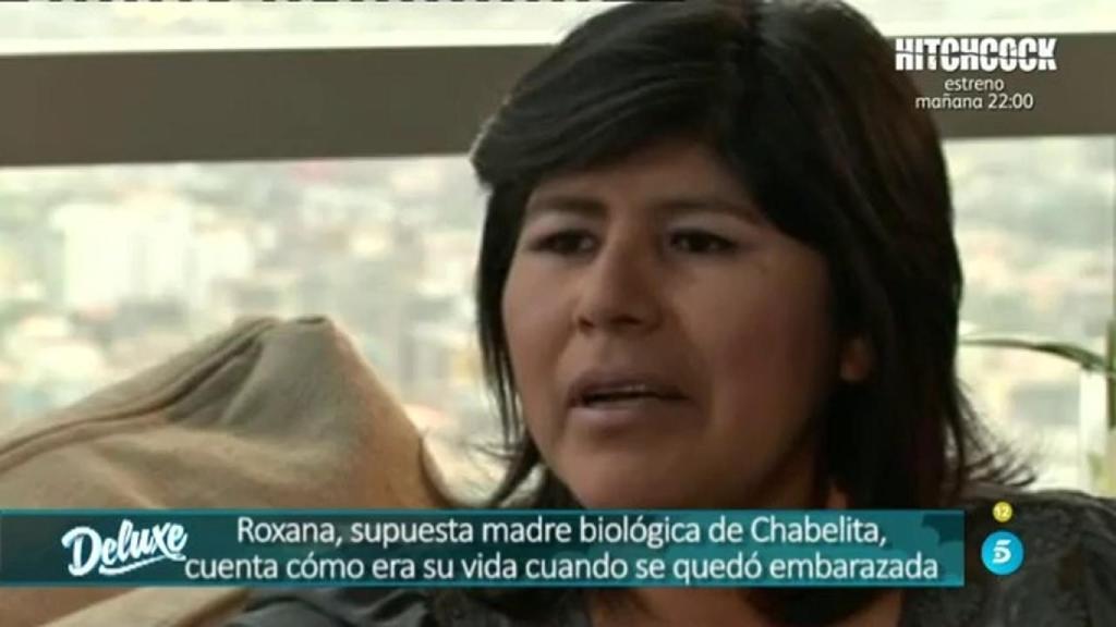 La madre biológica de Chabelita.