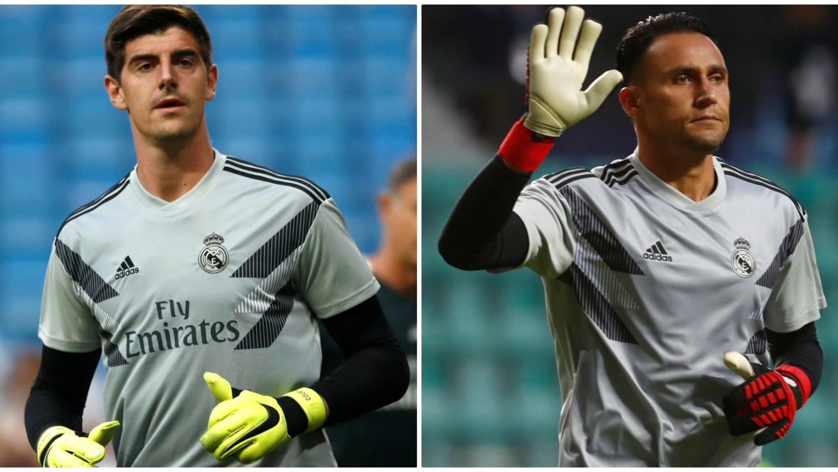 Courtois y Keylor