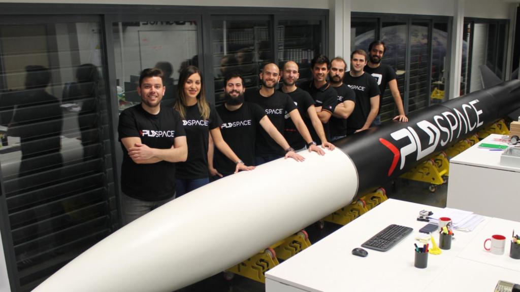 Parte del equipo de PLD Space, una de las pymes españolas del sector aeropaespacial.