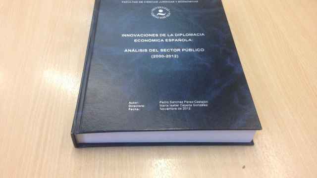 Uno de los ejemplares que se pueden consultar en la biblioteca de la Camilo José Cela.