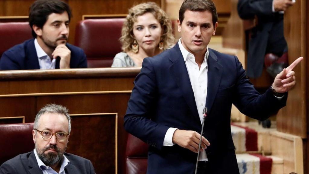 Albert Rivera en el Congreso.