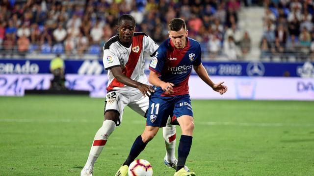 Imbula dio la primera victoria al Rayo ante el Huesca