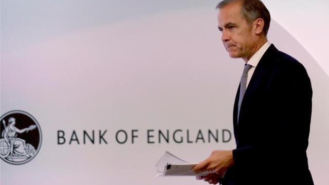 Mark Carney, gobernador del Banco de inglaterra.