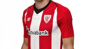 De Marcos con la camiseta del Athletic. Foto: athletic-club.eus