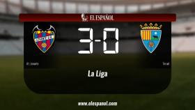 Los tres puntos se quedaron en casa: At. Levante 3-0 Teruel