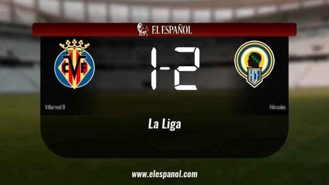 El Villarreal B cae ante el Hércules (1-2)