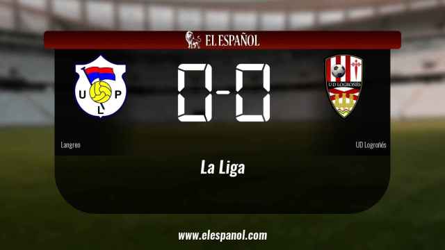 Reparto de puntos entre el Langreo y el Logroñés, el marcador final fue 0-0