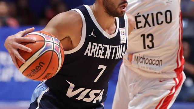 Campazzo con la selección Argentina