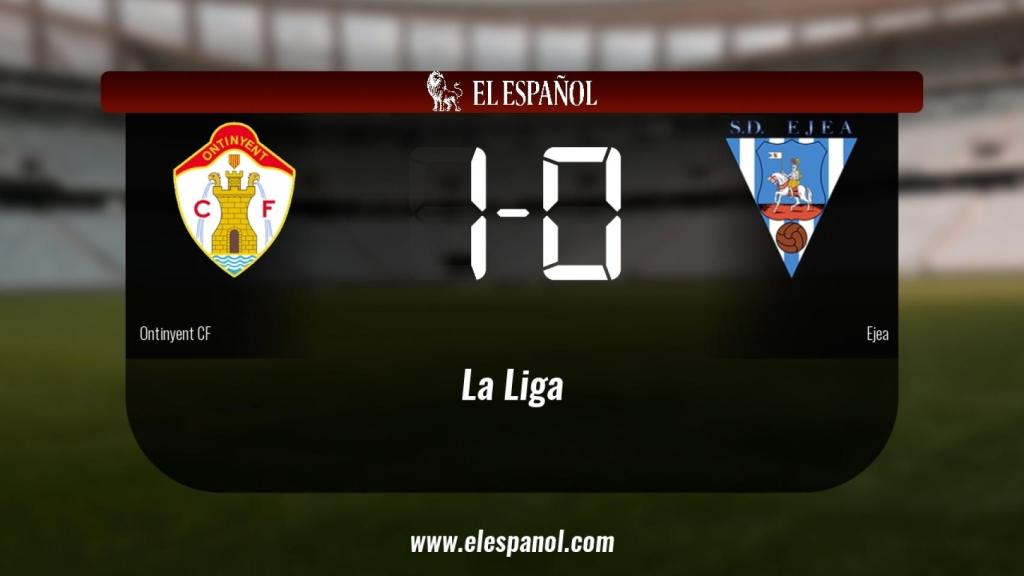 Victoria 1-0 del Ontinyent frente al Ejea