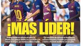 La portada del diario Mundo Deportivo (16/09/2018)