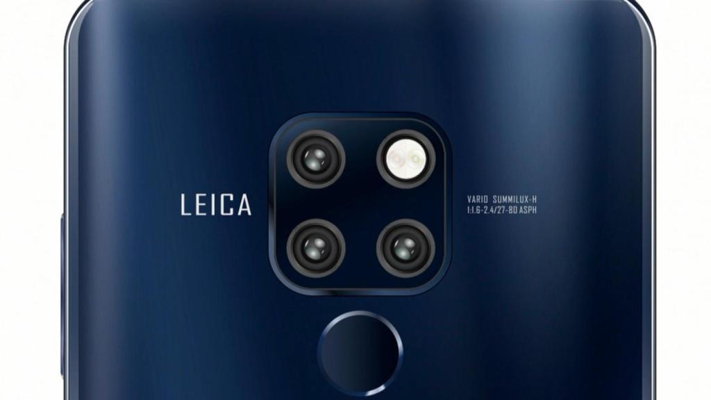 Huawei confirma la triple cámara cuadrada del Mate 20