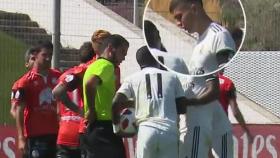 El gran gesto de Vinicius con el capitán del Castilla Javi Sanchéz