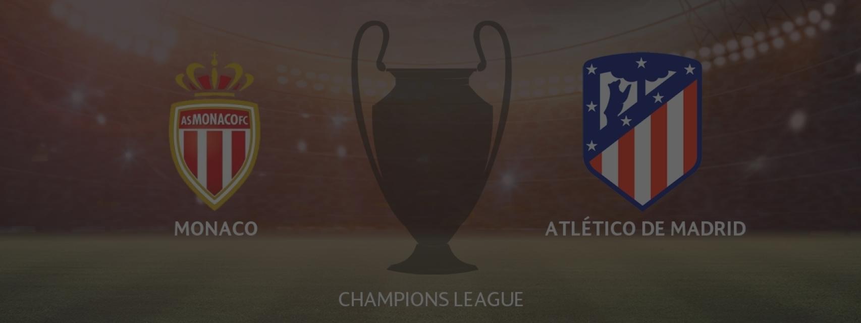 Monaco - Atlético de Madrid Champions League