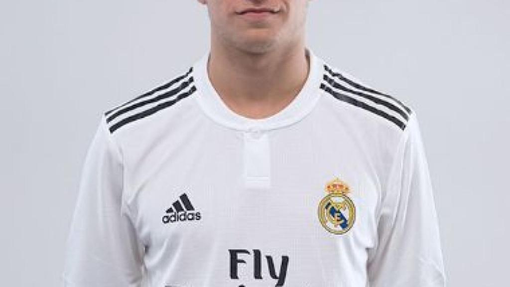 Álvaro Carrillo, jugador del Juvenil C del Real Madrid