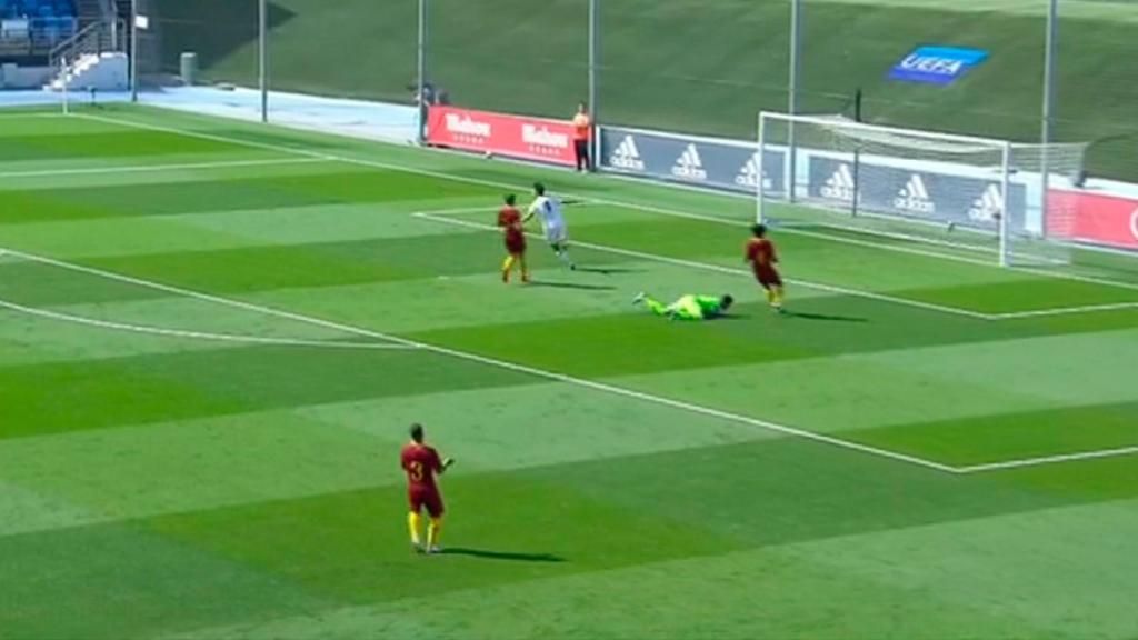 Gol de Pedro, Juvenil A Real Madrid