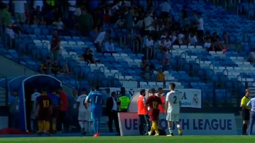 Descanso: Juvenil A Real Madrid 2-0 AS Roma