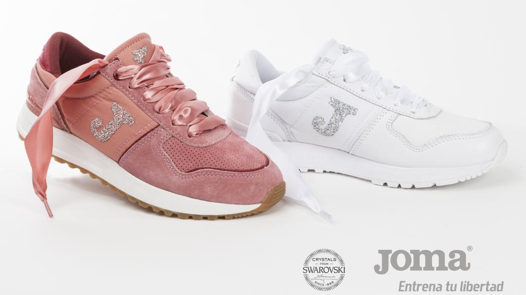 Las 'sneakers' Joma Swarovsky.