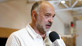 Pablo Laso comparece ante los medios de comunicación