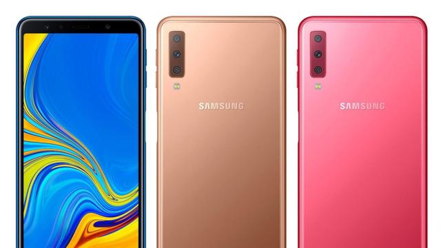 Samsung Galaxy A7 2018: así es el primer móvil con tres cámaras de Samsung