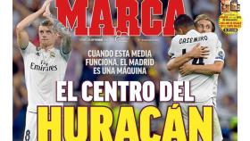 La portada del diario marca (21/09/2018)